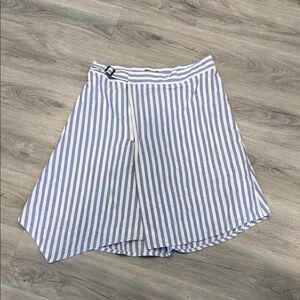 Alexandra Jordan Blue and White Striped Women's Skirt size XL